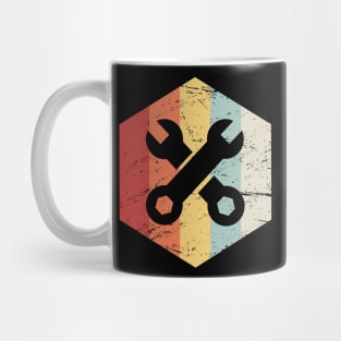 Retro Vintage Wrenches | Pit Crew Race Car Racing Gift Mug